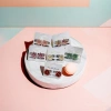 Floral acetic acid shark grab hairpin, fashionable large hairpin, anti-slip and durable details Picture